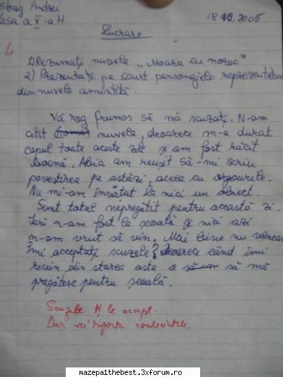 sa te tot duci la scola :rotfl: faze tari
