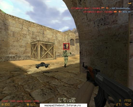 head grenada - head shot & he head shot - poze counter